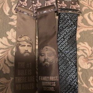 3 Official Duck Dynasty Neckties